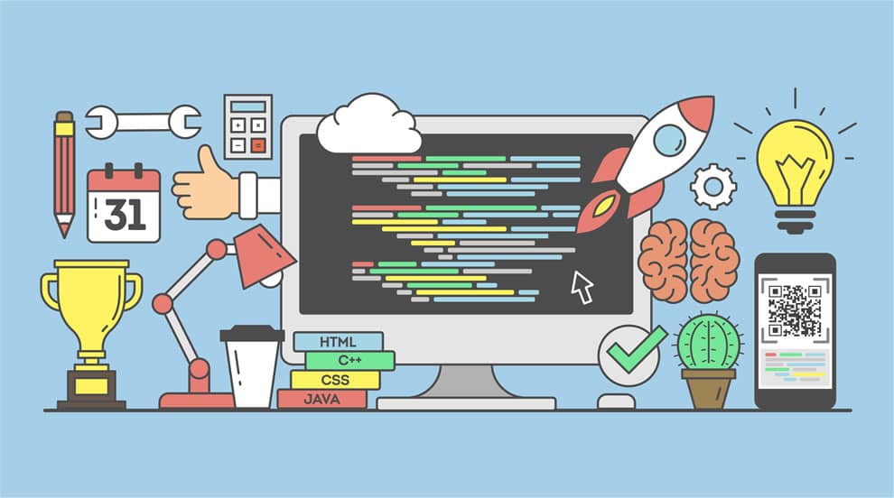 Programación Web: HTML, CSS, JavaScript y PHP.